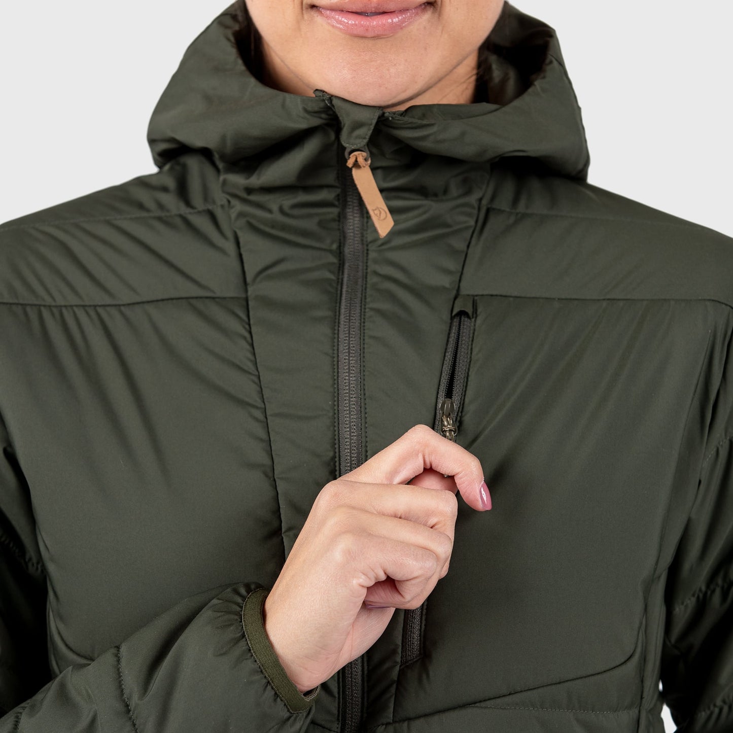 KEB PADDED HOODIE W - US 6275