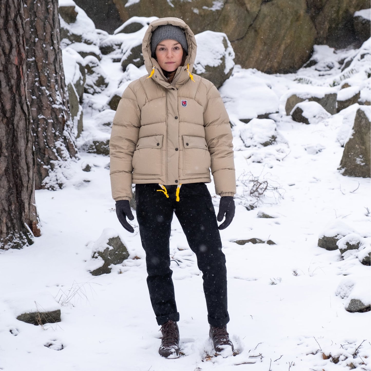 EXPEDITION DOWN CROPPED JACKET W - US 4601