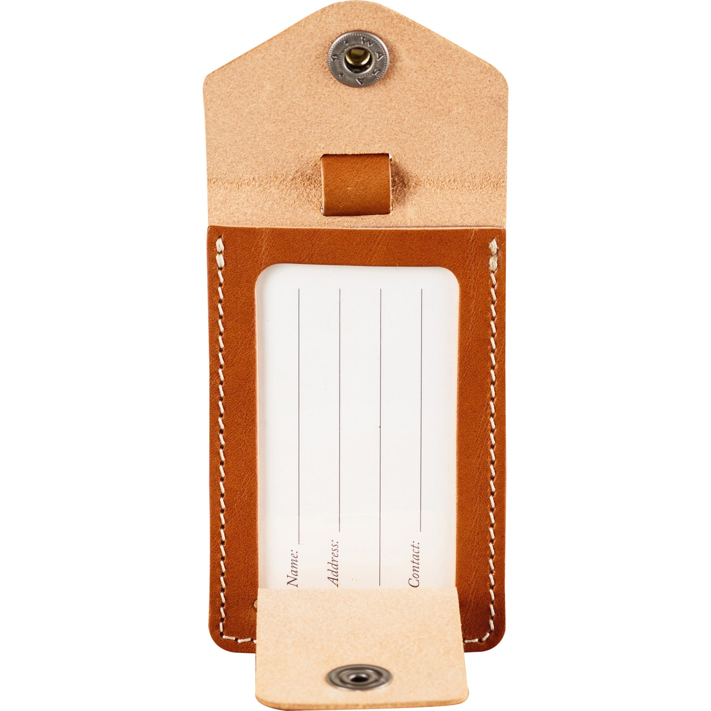 LEATHER LUGGAGE TAG - US 9225