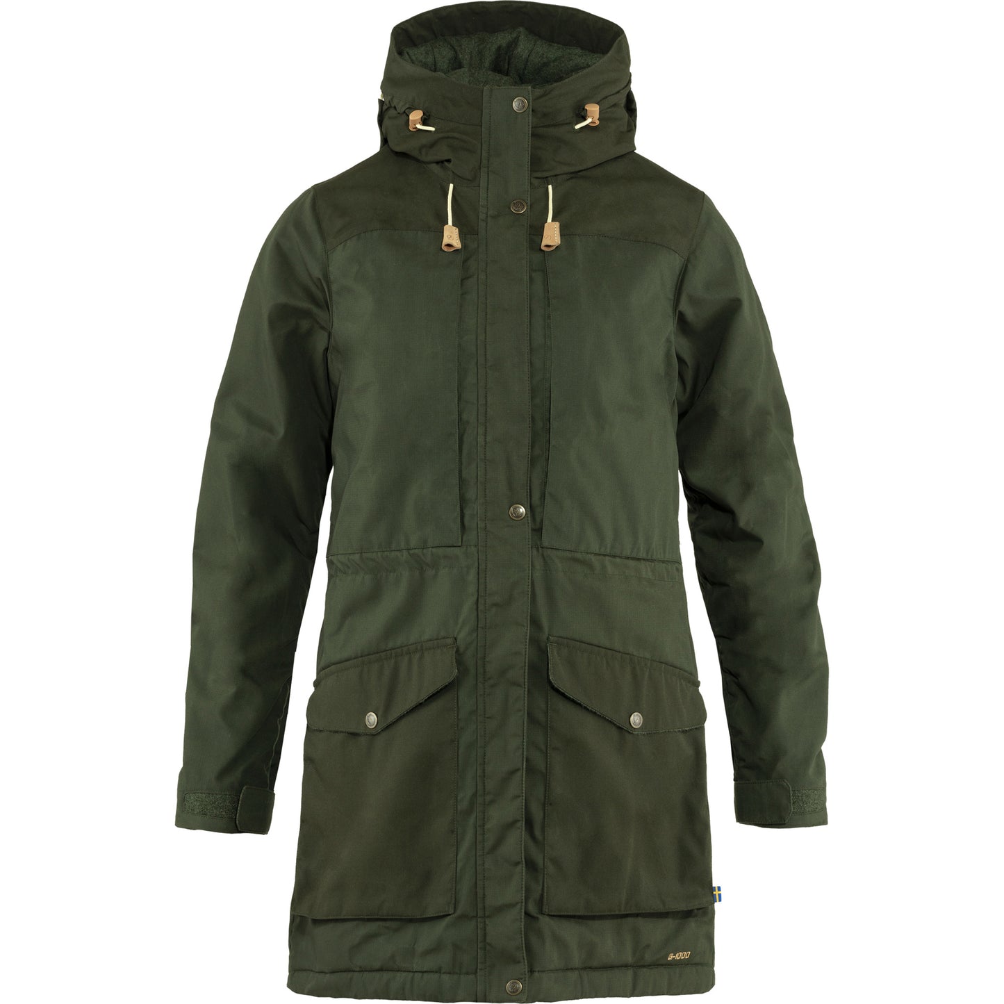 SINGI WOOL PADDED PARKA W - US 6338
