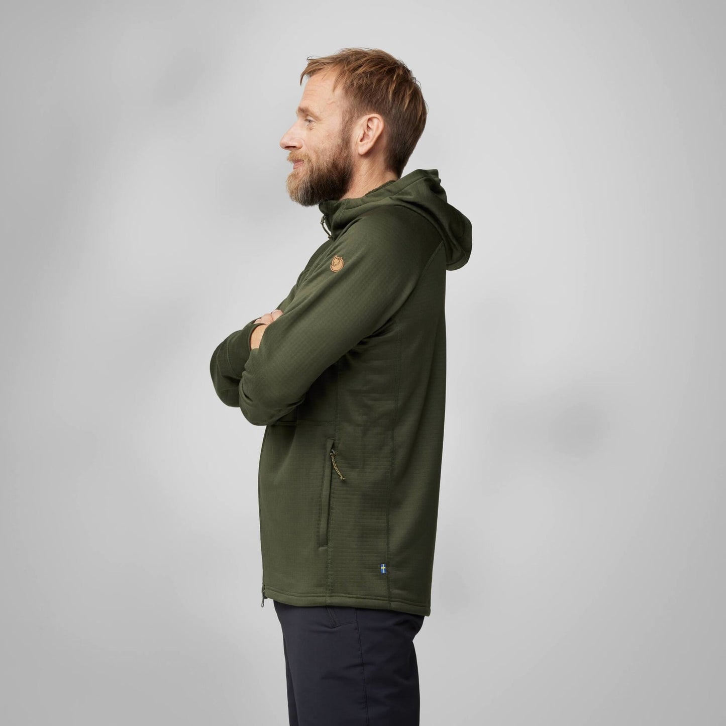 ABISKO GRID FLEECE HOODIE M - US 5280