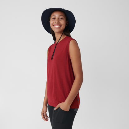 ABISKO WOOL TANK TOP W - US 6100
