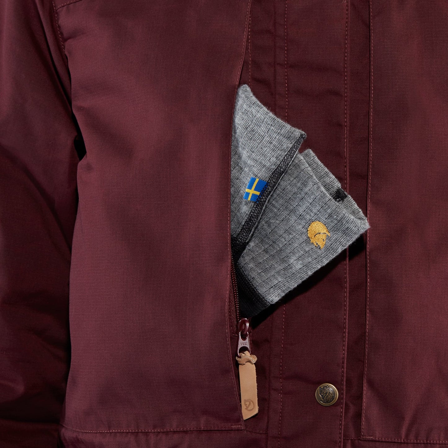 SINGI WOOL PADDED PARKA W - US 6338