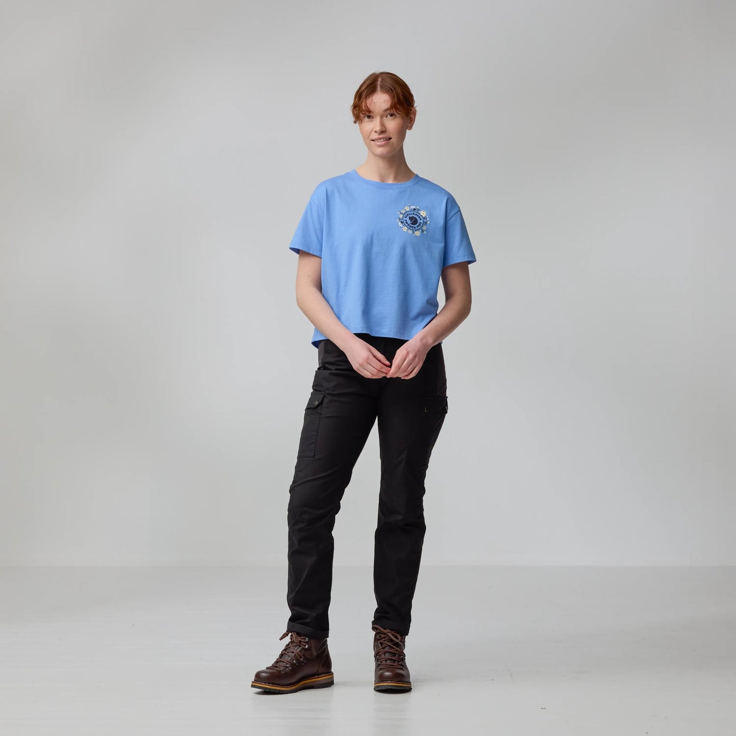 FJÄLLBLOMSTER LOGO T-SHIRT W - US 0762