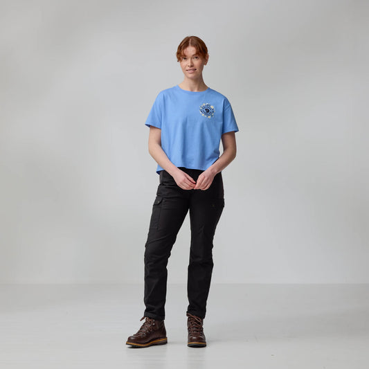 FJÄLLBLOMSTER LOGO T-SHIRT W - US 0762