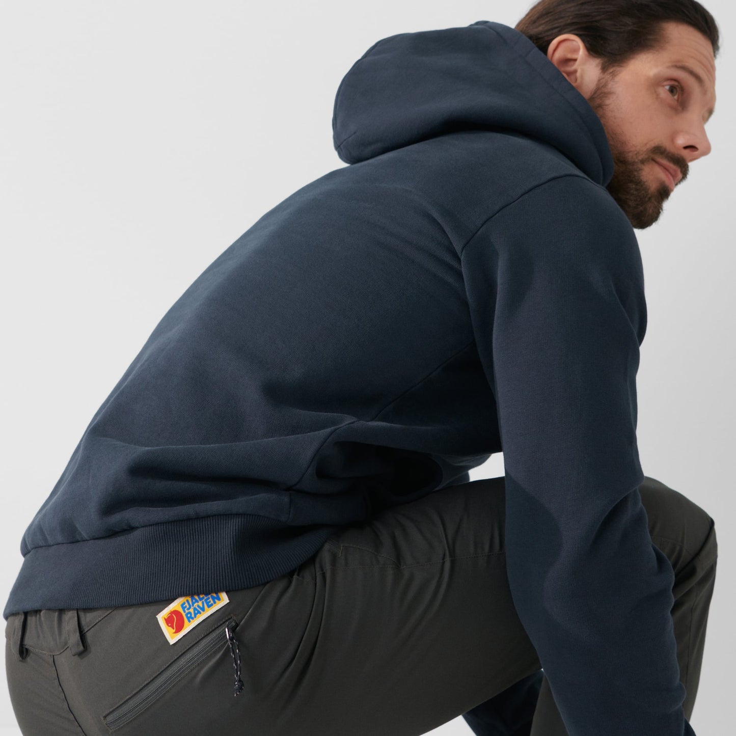 FJÄLLRÄVEN LOGO HOODIE M - US 6760