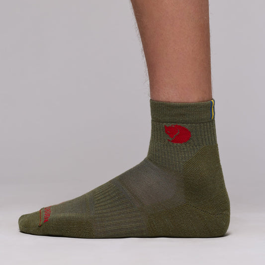 FJÄLLRÄVEN QUARTER WOOL SOCK - US 9502