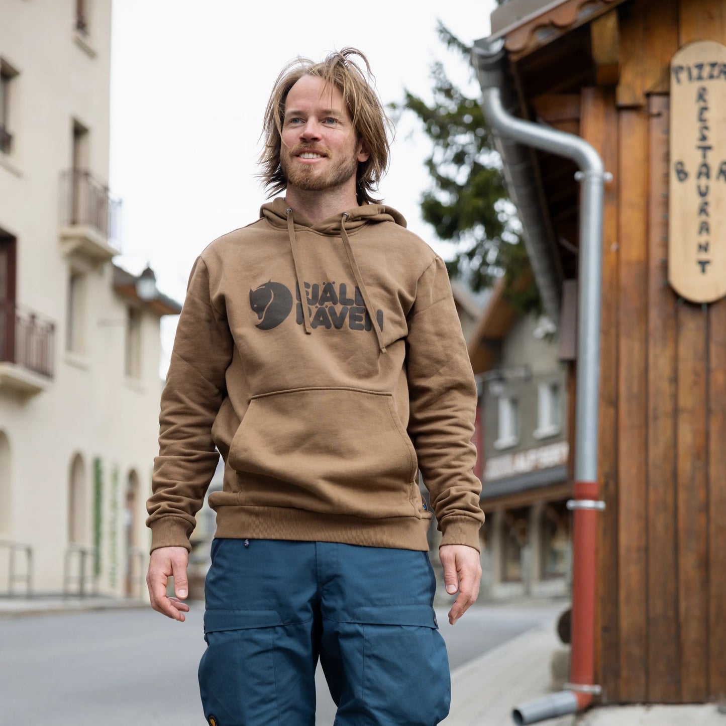 FJÄLLRÄVEN LOGO HOODIE M - US 6760