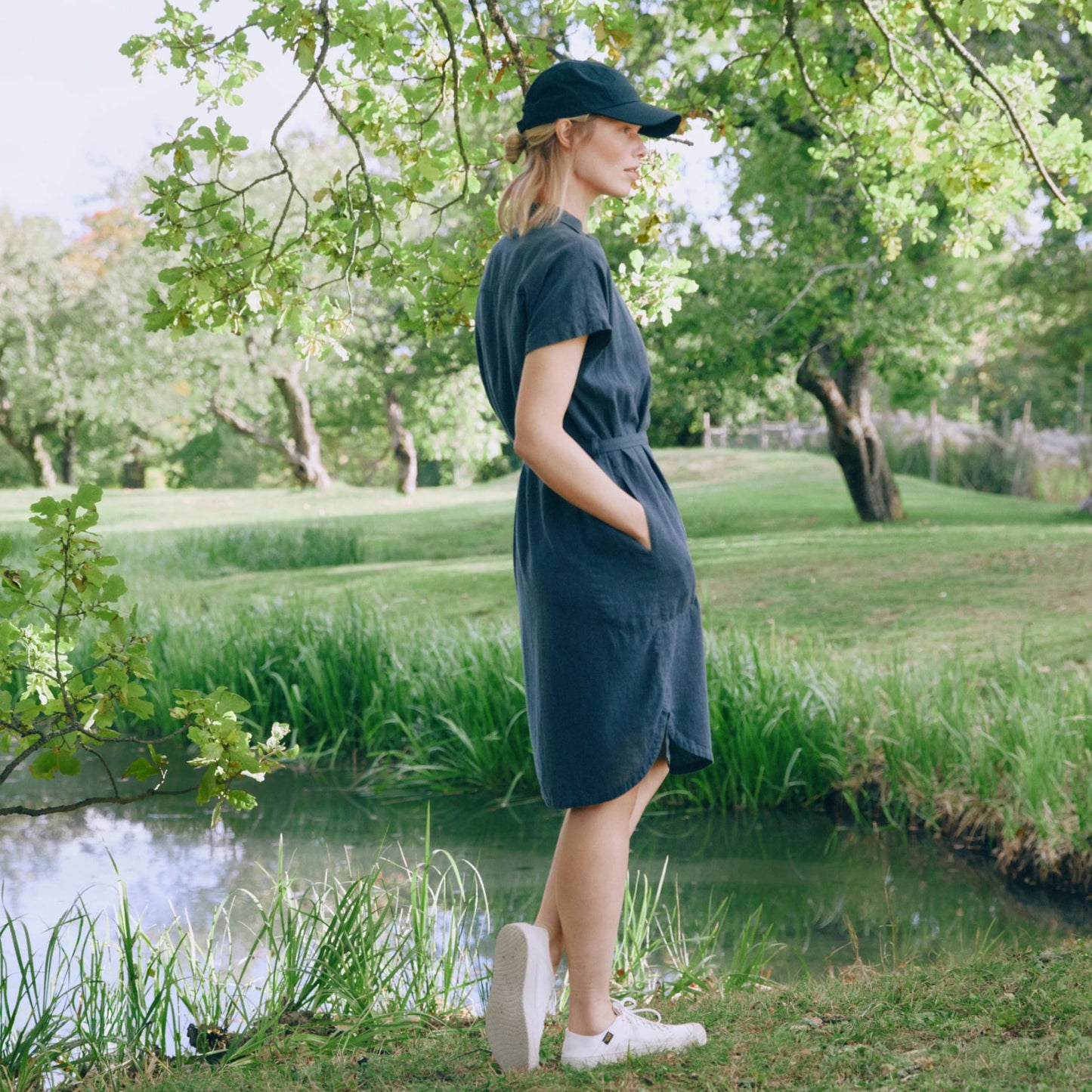 ÖVIK HEMP DRESS W - US 5343