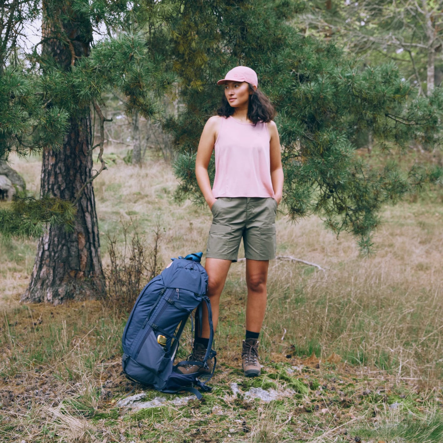 ABISKO HYBRID TRAIL SHORTS W - US 8926