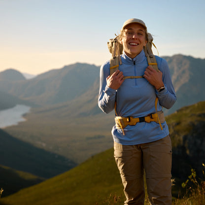 ABISKO DAY HIKE HALF ZIP M - US 8132