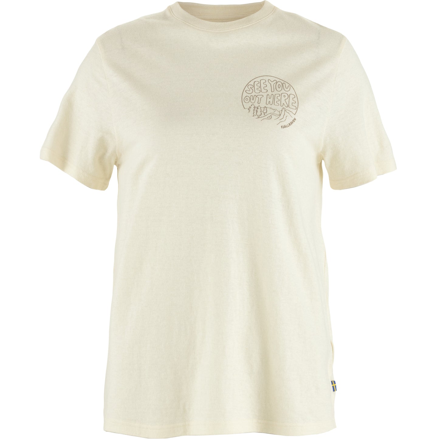 HEMP BLEND OUT HERE T-SHIRT W - US 2480