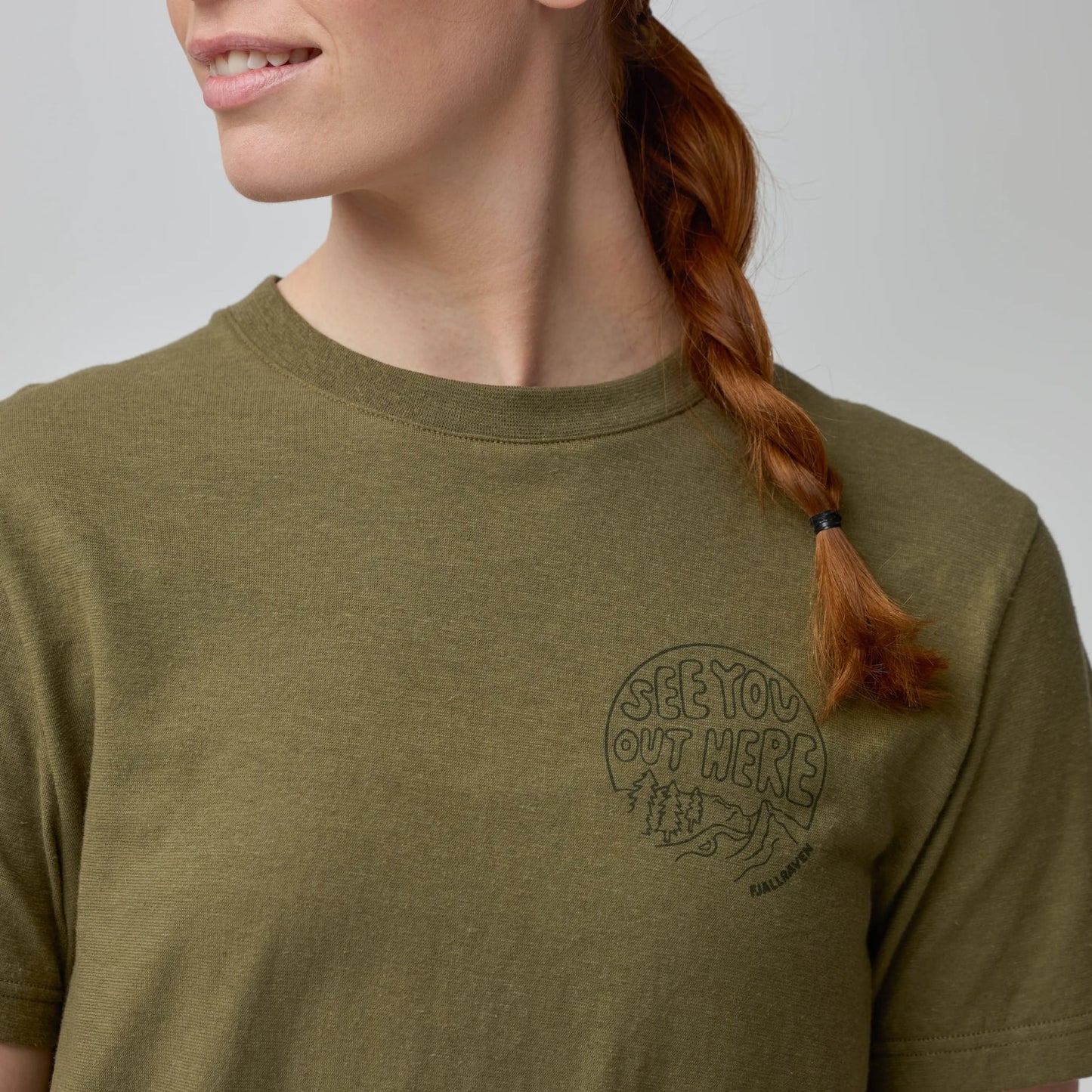 HEMP BLEND OUT HERE T-SHIRT W - US 2480