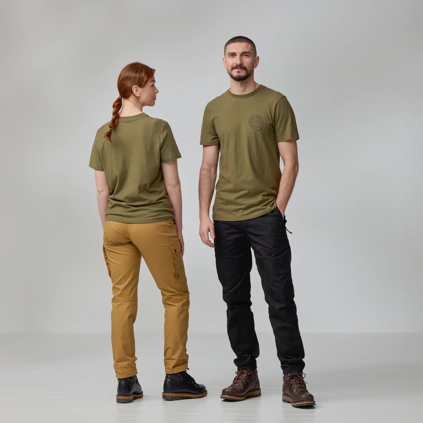 HEMP BLEND OUT HERE T-SHIRT W - US 2480