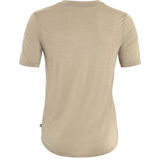 HOJA LUGNT WOOL T-SHIRT W - US 0992
