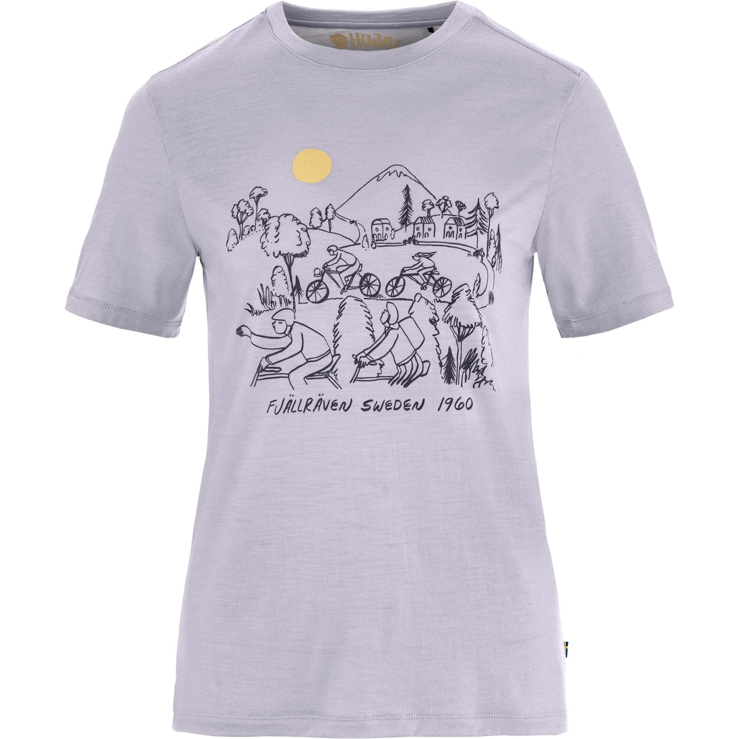 HOJA LUGNT WOOL T-SHIRT W - US 9661