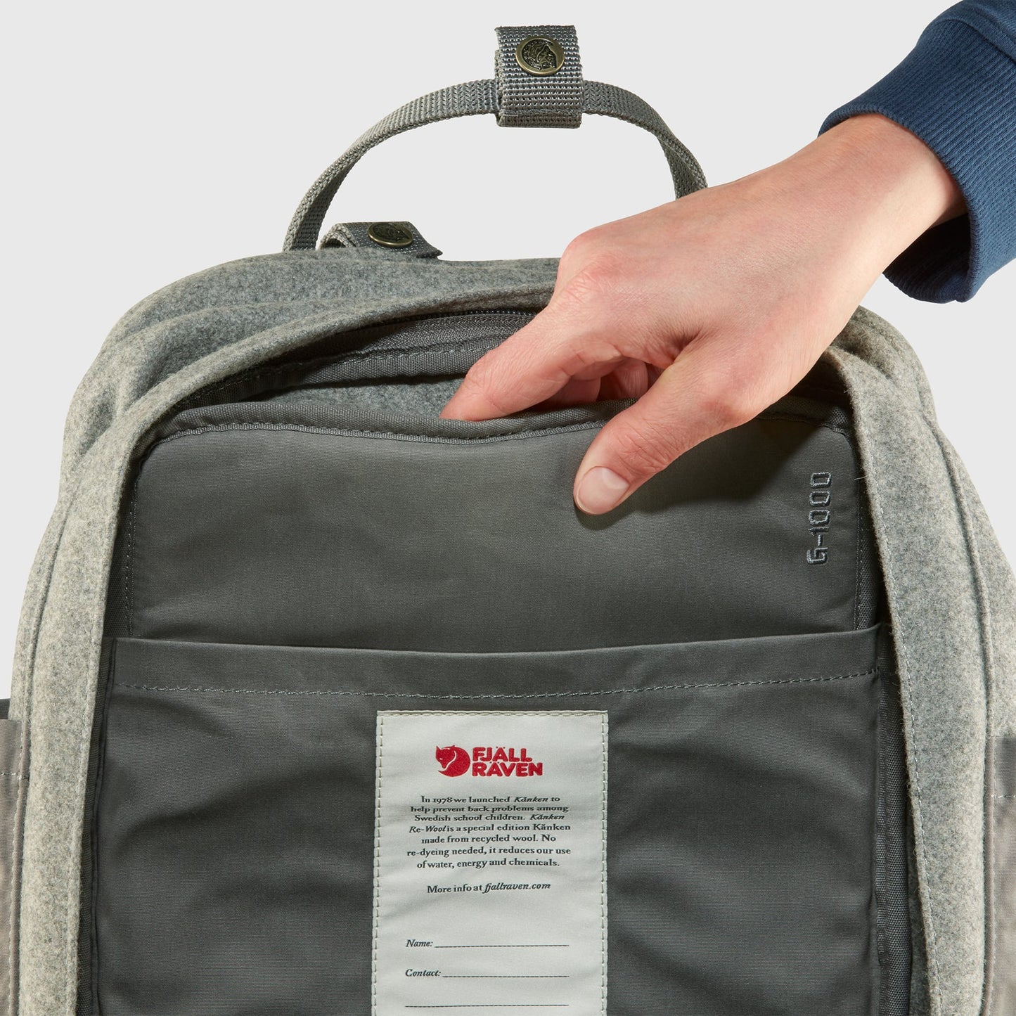 KÅNKEN RE-WOOL LAPTOP 15" - US 6288