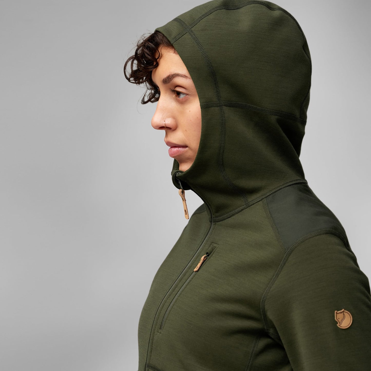 KEB FLEECE HOODIE W - US 8061