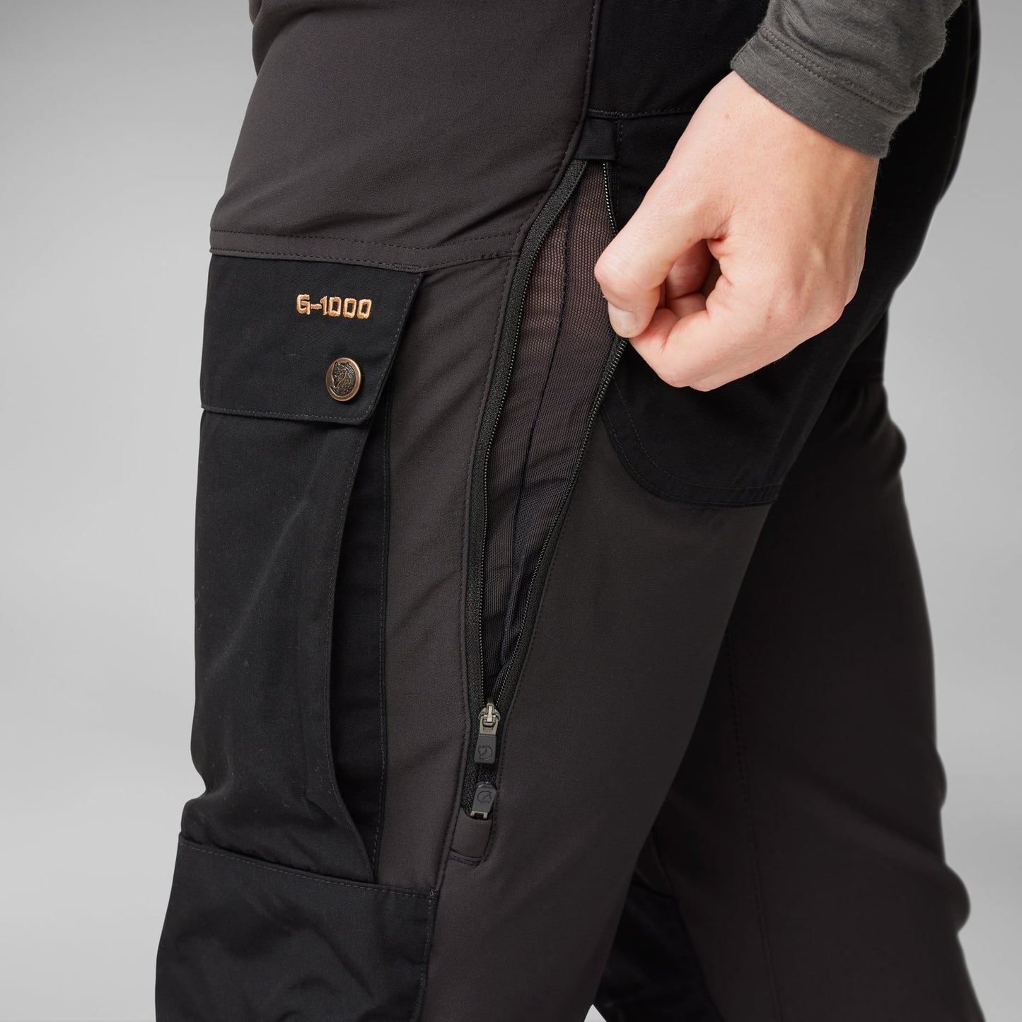 KEB TROUSERS CURVED W - US 1057