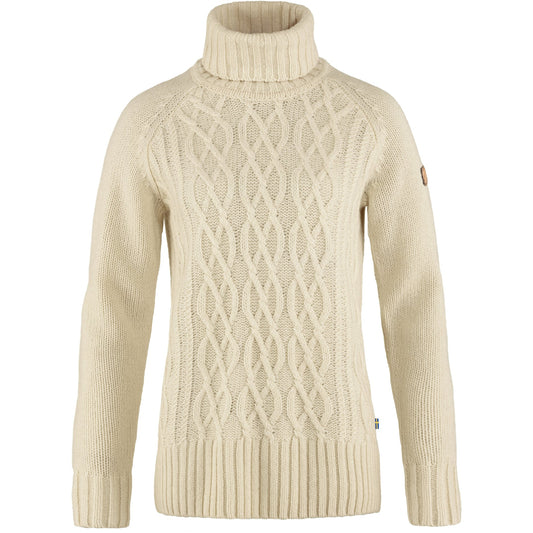 ÖVIK CABLE KNIT ROLLER NECK W - US 5531