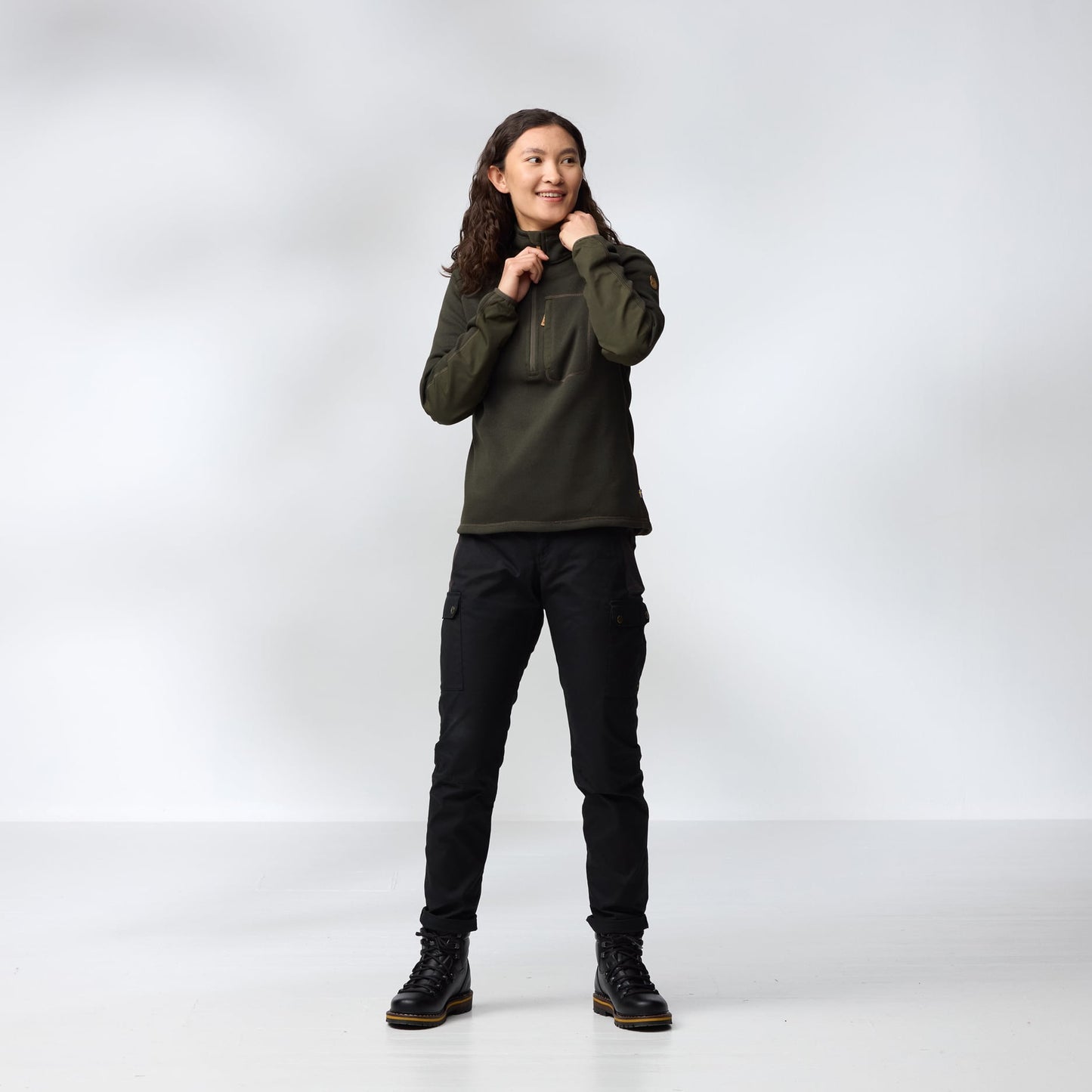 ÖVIK FLEECE HALF ZIP W - US 2705
