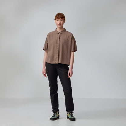 ÖVIK HEMP CAMP SHIRT SS W - US 3426