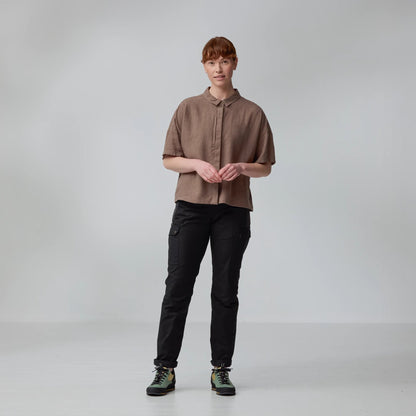 ÖVIK HEMP CAMP SHIRT SS W - US 3426