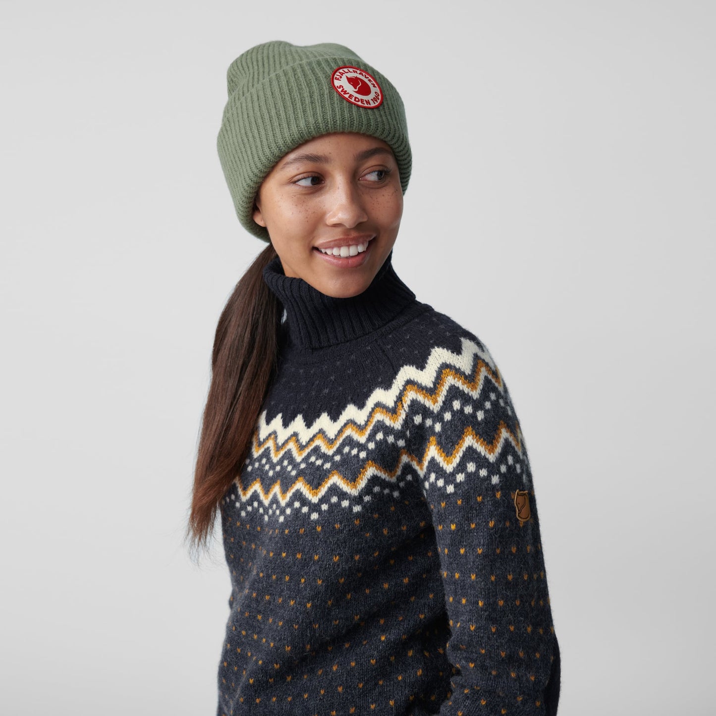 ÖVIK KNIT ROLLER NECK W - US 4416