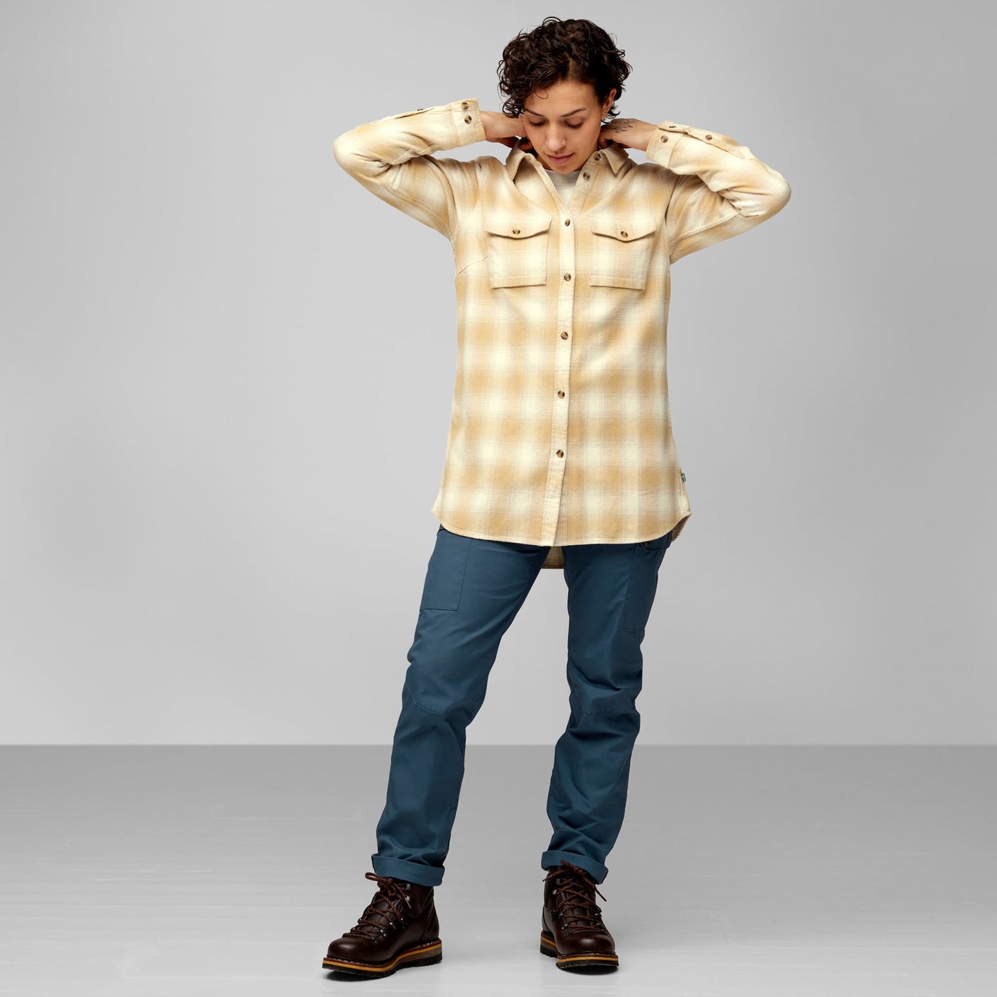 ÖVIK TWILL SHIRT LS W - US 8166