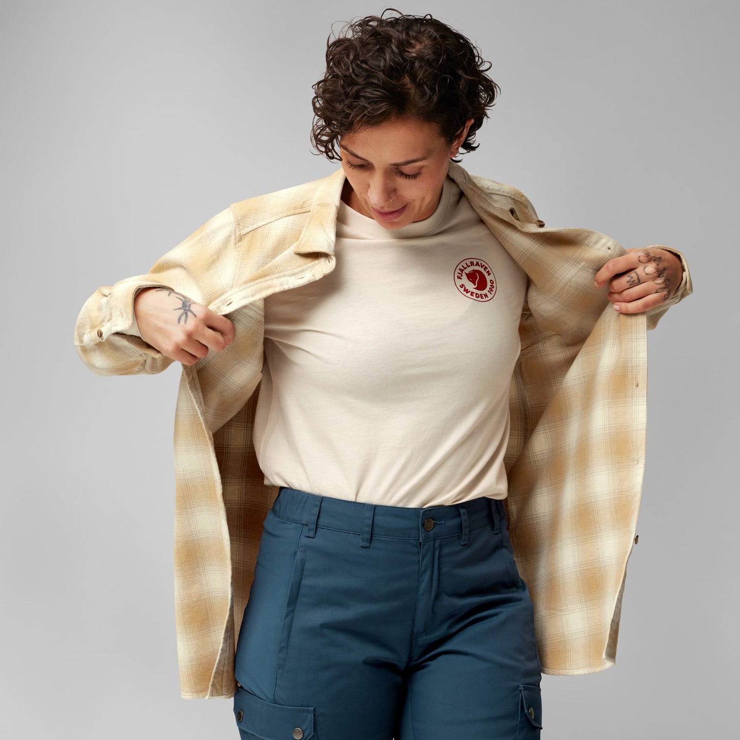 ÖVIK TWILL SHIRT LS W - US 0181