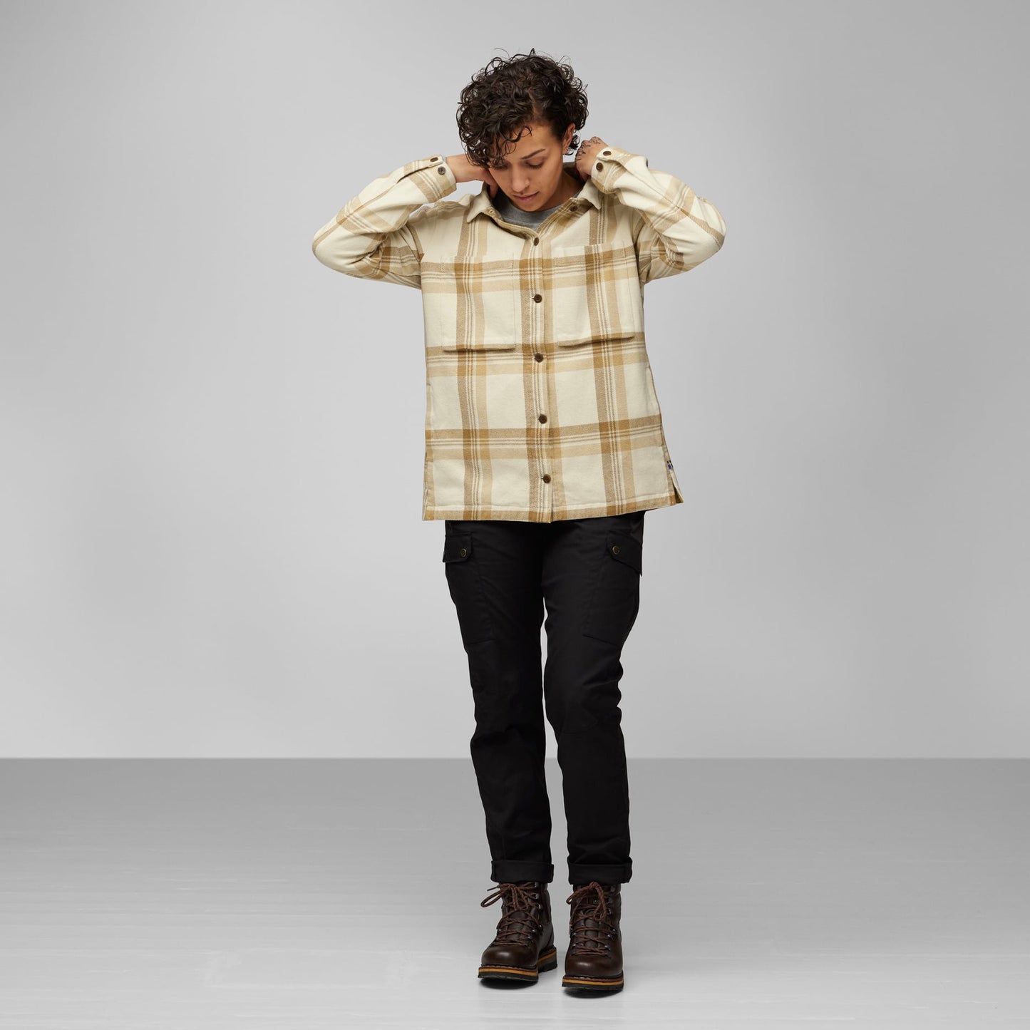 SINGI FLANNEL OVERSHIRT W - US 3756