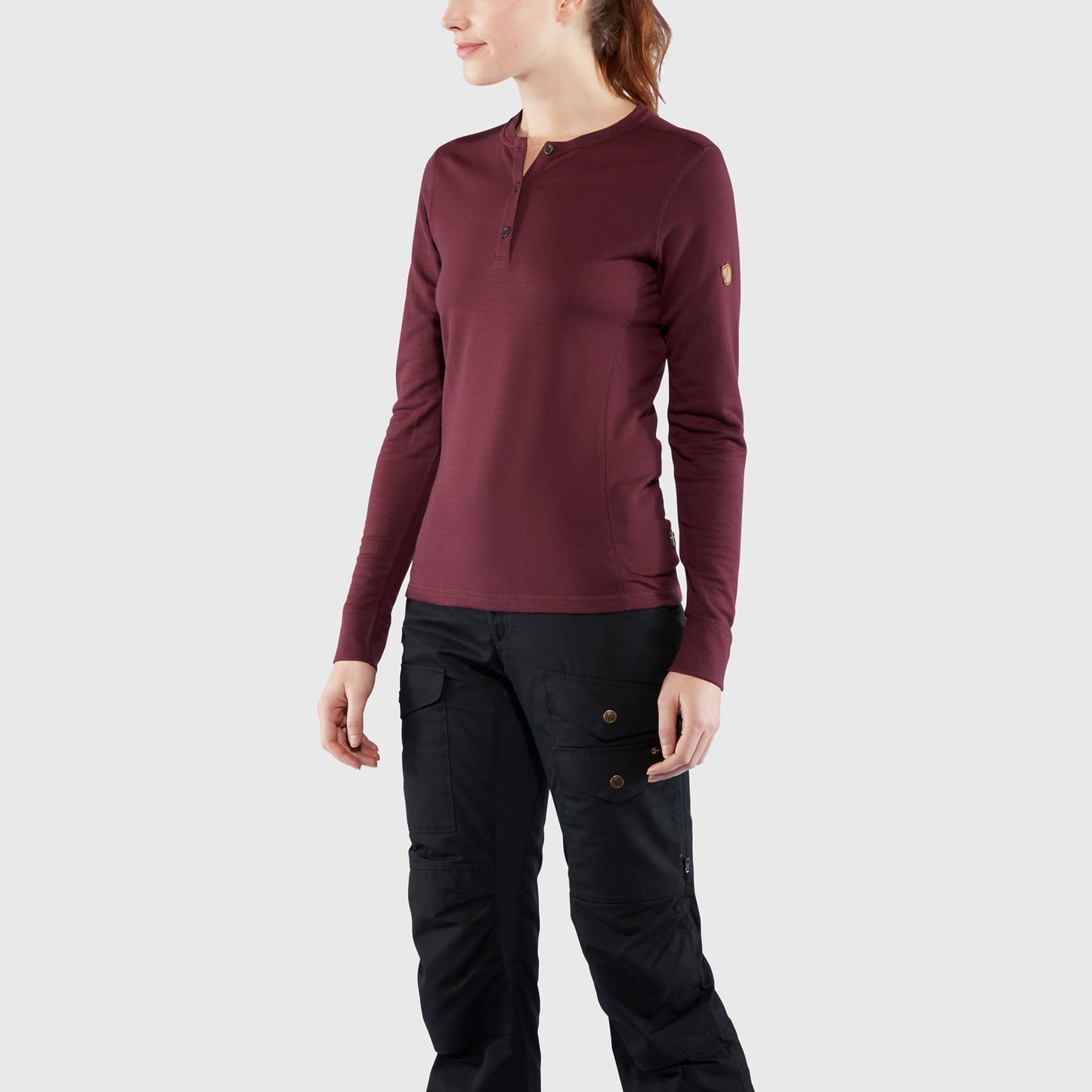 SINGI MERINO HENLEY W - US 9620