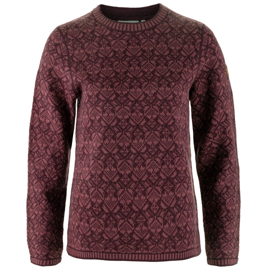 SNOW ROUND NECK SWEATER W - US 0015