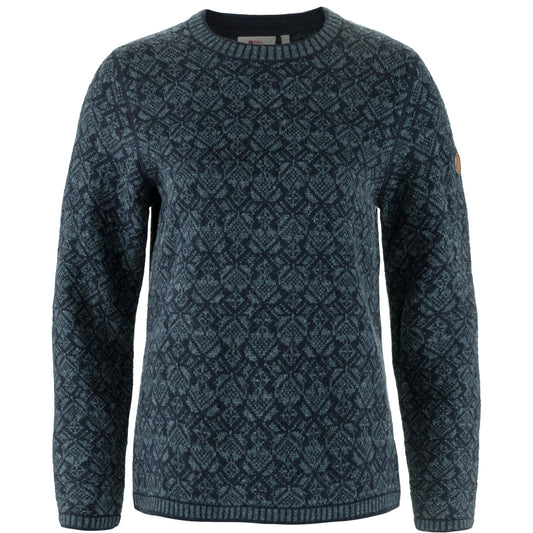 SNOW ROUND NECK SWEATER W - US 3298