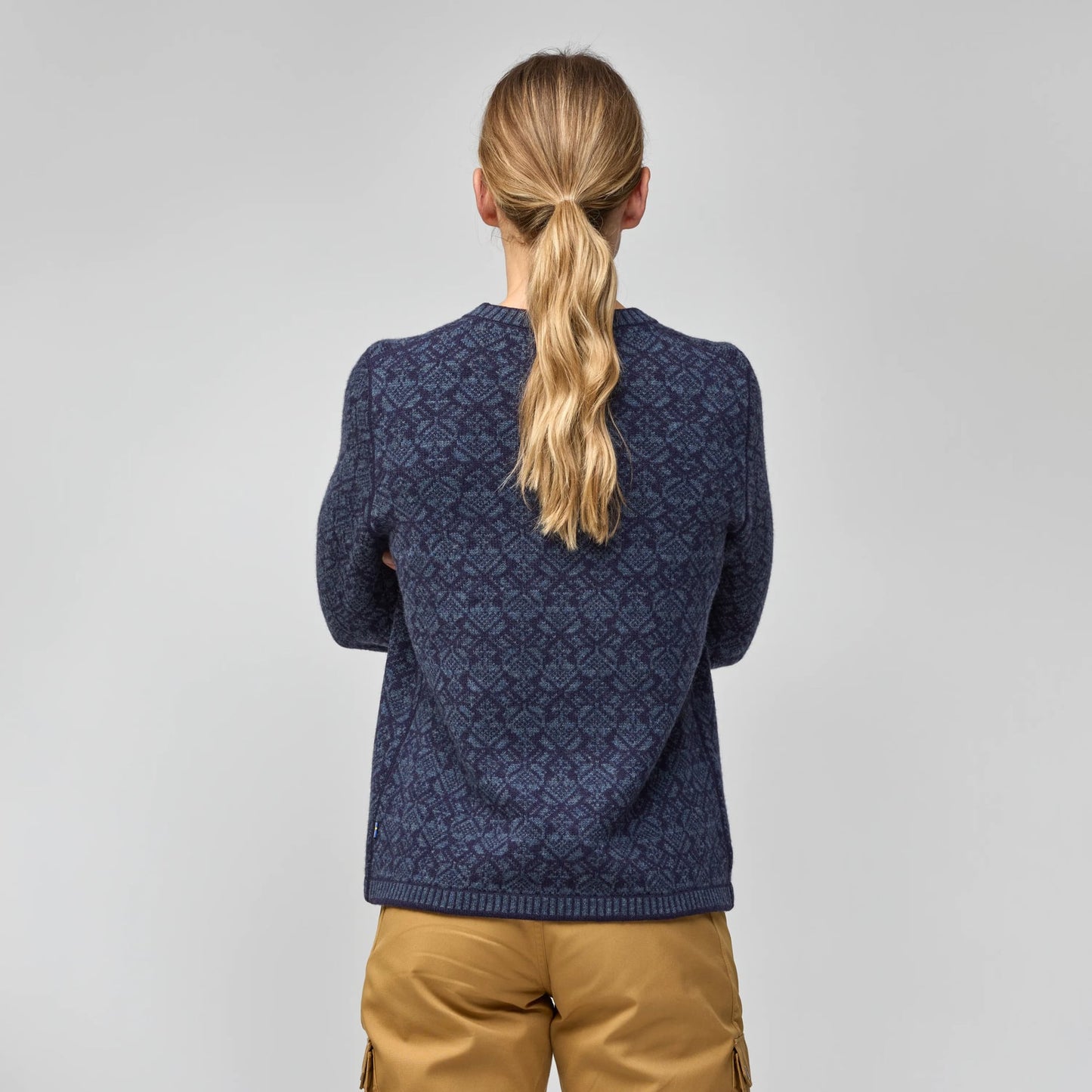 SNOW ROUND NECK SWEATER W - US 3298