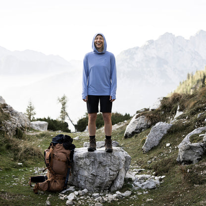 ABISKO SUN-HOODIE W - US 8605