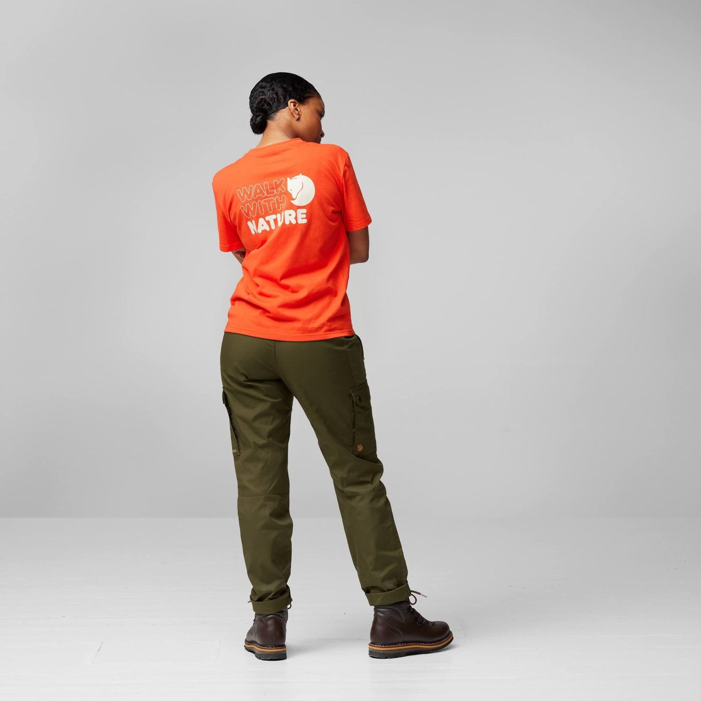 WALK WITH NATURE T-SHIRT W - US 8118