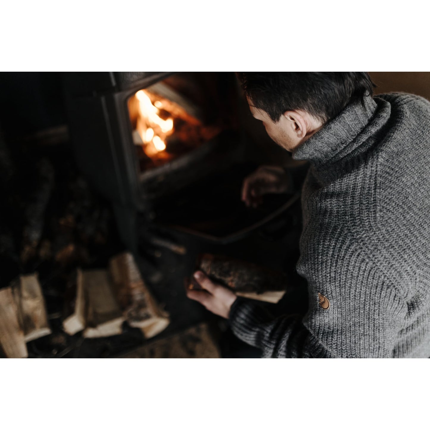 ÖVIK ROLLER NECK SWEATER M - US 0230